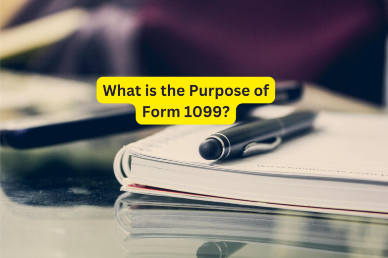 Purpose of Form 1099?